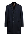 Bernese Milano Man Overcoat Midnight Blue Size 44 Polyester