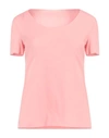 Wolford Woman T-shirt Pink Size Xs Modal, Elastane