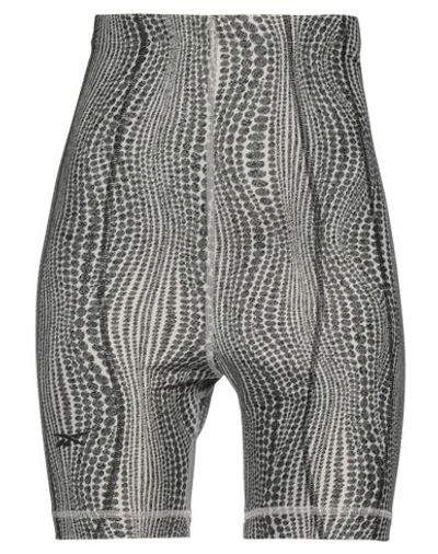 Reebok Woman Shorts & Bermuda Shorts Military Green Size 12 Recycled Polyester, Elastane