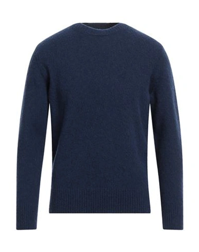 +39 Masq Man Sweater Midnight Blue Size 40 Wool