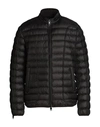 Diesel W-hawkyl Man Down Jacket Black Size 42 Polyester In Black
