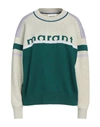 Isabel Marant Étoile Carry Crew Neck Sweater In Green