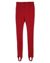 UNDERCOVER UNDERCOVER WOMAN PANTS RED SIZE 3 WOOL, CASHMERE
