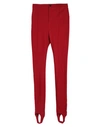 Undercover Woman Pants Red Size 3 Wool, Cashmere In Red