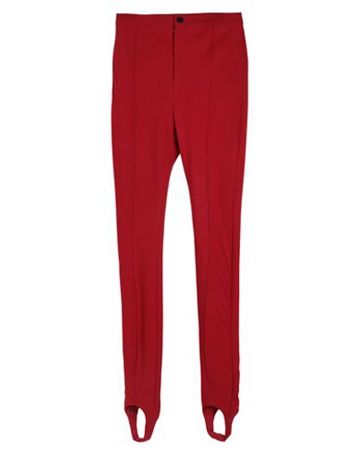 Undercover Woman Pants Red Size 2 Wool, Cashmere
