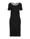 Panicale Woman Mini Dress Black Size 6 Viscose, Polyester In Black