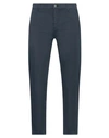 Department Five Department 5 Man Pants Midnight Blue Size 33 Cotton, Elastane In Blue