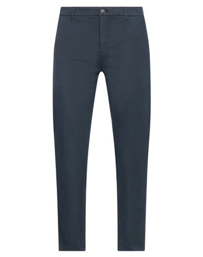 Department 5 Man Pants Midnight Blue Size 33 Cotton, Elastane