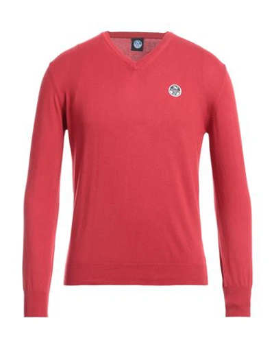 North Sails Sweaters In Red