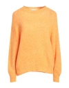 Scaglione Woman Sweater Mandarin Size L Merino Wool