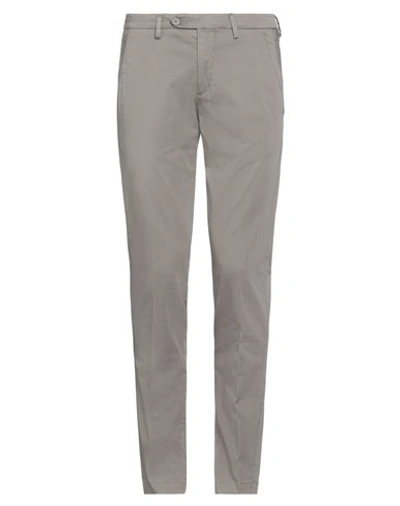 Michael Coal Man Pants Grey Size 33 Cotton, Linen, Elastane