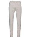 Teleria Zed Man Pants Beige Size 33 Cotton, Elastane