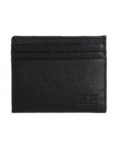 Diesel Johnny Man Document Holder Black Size - Bovine Leather