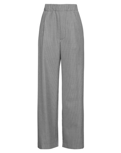 Jejia Woman Pants White Size 6 Polyester, Viscose