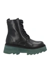Apepazza Woman Ankle Boots Black Size 11 Soft Leather In Black