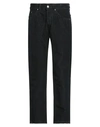 Mc Denimerie Man Pants Black Size 34 Cotton, Elastomultiester In Black
