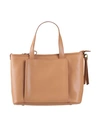 Corsia Woman Handbag Camel Size - Soft Leather In Beige
