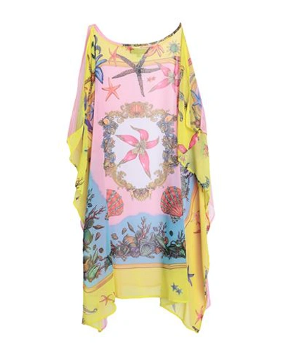 Versace Woman Cover-up Light Pink Size Onesize Polyester