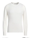 Diktat Man Sweater Off White Size Xxl Viscose, Polyamide, Acrylic, Cashmere