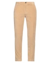 Markup Man Pants Camel Size 26 Cotton, Elastane In Beige