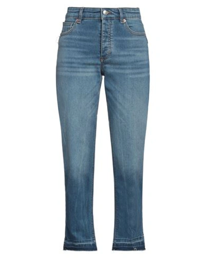 Zadig & Voltaire Woman Jeans Blue Size 28 Cotton, Polyester, Elastane