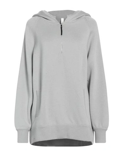 Nike Woman Sweater Grey Size Xl Wool, Silk, Cashmere