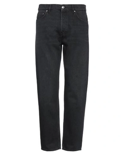 Trussardi Man Jeans Black Size 33 Cotton