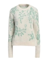 Connor & Blake Woman Sweater Sage Green Size S Polyamide, Acrylic, Wool, Mohair Wool