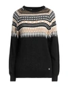 Bl.11  Block Eleven Bl.11 Block Eleven Man Sweater Black Size M Acrylic, Wool, Viscose, Alpaca Wool