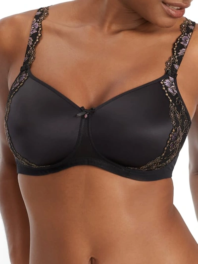 Anita Collette Mastectomy Wire-free Spacer Bra In Black