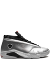 Jordan Air  14 Low "metallic Silver" Sneakers In Metallic
