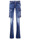 DSQUARED2 CARGO FLARED JEANS