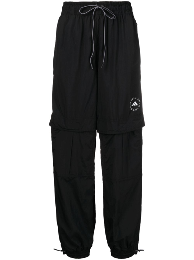 Adidas By Stella Mccartney Truecasuals Adjustable Track Pants In Black