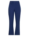 Mem.js Mem. Js Woman Pants Blue Size 10 Polyester, Elastane