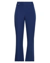 Mem.js Mem. Js Woman Pants Blue Size 10 Polyester, Elastane In Blue