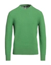 +39 Masq Man Sweater Green Size 42 Wool