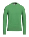 +39 Masq Man Sweater Green Size 46 Wool