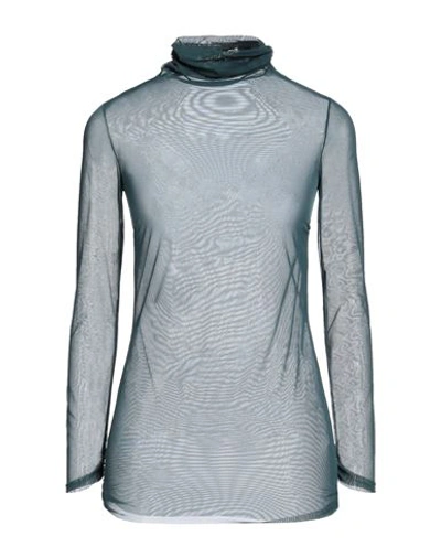 Chiara Boni La Petite Robe Woman T-shirt Deep Jade Size 12 Polyamide, Elastane In Green