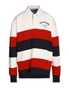 Tommy Hilfiger Man Sweatshirt Red Size M Viscose, Cotton In Red