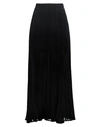 Armani Exchange Woman Long Skirt Black Size 10 Polyester
