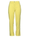 Relish Woman Pants Lime Green Size 10 Polyester, Elastane In Green