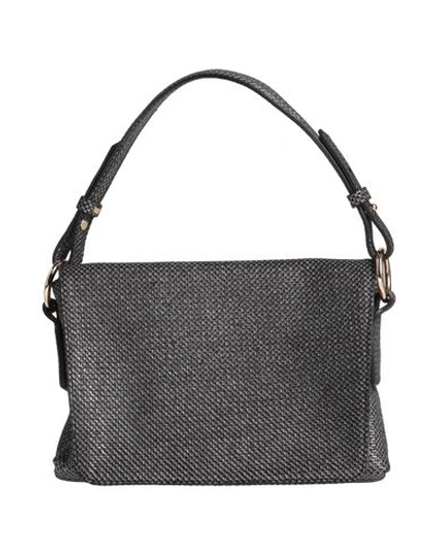 Innue' Woman Handbag Lead Size - Bovine Leather In Grey