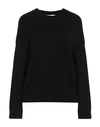 Caractere Caractère Woman Sweater Black Size 2 Viscose, Polyester, Polyamide
