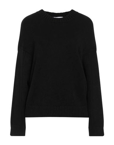 Caractere Caractère Woman Sweater Black Size 1 Viscose, Polyester, Polyamide