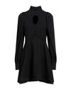 Simona Corsellini Woman Short Dress Black Size 8 Polyester