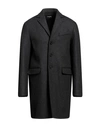 Dsquared2 Man Coat Steel Grey Size 44 Virgin Wool, Polyamide, Elastane