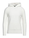 +39 Masq Man Sweater White Size 38 Polyamide, Acrylic, Wool