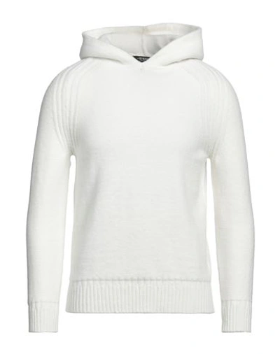 +39 Masq Man Sweater White Size 38 Polyamide, Acrylic, Wool In White