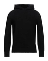 +39 Masq Man Sweater Black Size 36 Polyamide, Acrylic, Wool