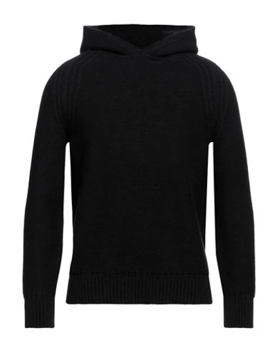 +39 Masq Man Sweater Black Size 36 Polyamide, Acrylic, Wool
